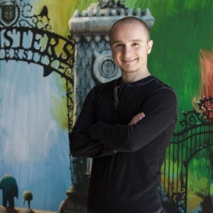 Monsters University: Davide Pesare, uno dei tecnici italiani al lavoro sul film