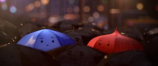 The Blue Umbrella: una scena del corto Pixar