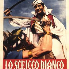Il poster di Lo sceicco bianco
