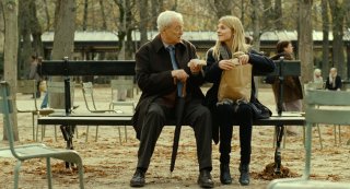 Mr. Morgan's Last Love: Michael Caine e Clémence Poésy in una scena del film