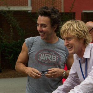 Gli stagisti: Owen Wilson e Shawn Levy sul set