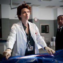 La variabile umana: Giorgia Senesi in una scena del film con Silvio Orlando