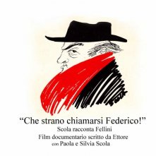 Che strano chiamarsi Federico: il poster orizzontale del film
