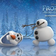 Frozen Il Regno Di Ghiaccio Character Poster Dedicato A Olaf L Affettuoso E Simpatico Pupazzo Di Nev 281299