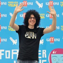 Giovanni Allevi saluta il pubblico al Giffoni Experience 2013