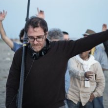 La mia classe: Valerio Mastandrea sul set del film