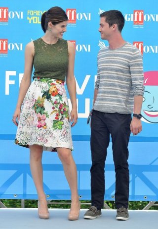 Percy Jackson e gli dei dell'olimpo: Il mare dei mostri: Logan Lerman e Alexandra Daddario a Giffoni Experience 2013