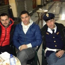 Salvatore Ruocco Sul set di Take Five di Guido Lombardi