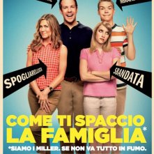 Come ti spaccio la famiglia: la locandina italiana del film