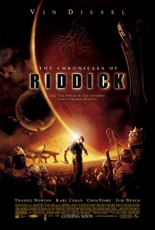 The Chronicles of Riddick: locandina originale