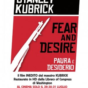La locandina di Fear and Desire dedicata alla riedizione del film