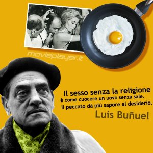 Luis Buñuel - la nostra e-card con una frase del regista da condividere sui social o inviare a chi vuoi!