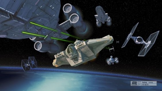 Star Wars Rebels: primi concept art della nuova serie dell'artista Ralph McQuarrie
