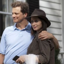 Il mondo di Arthur Newman: Emily Blunt e Colin Firth in una scena del film