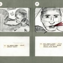 Un'immagine dallo storyboard di Toro scatenato