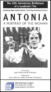 Antonia: A Portrait of the Woman: la locandina del film