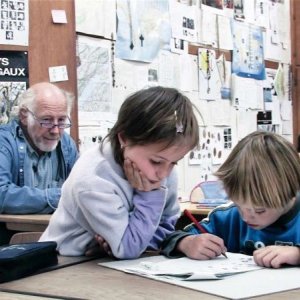 Blackboard: una scena del documentario sulla scuola intercomunale di Derrière-Pertuis