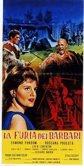 La furia dei barbari: la locandina del film