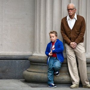 Nonno cattivo: Johnny Knoxville e Jackson Nicoll in una scena