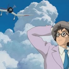 The Wind Rises: una scena del film