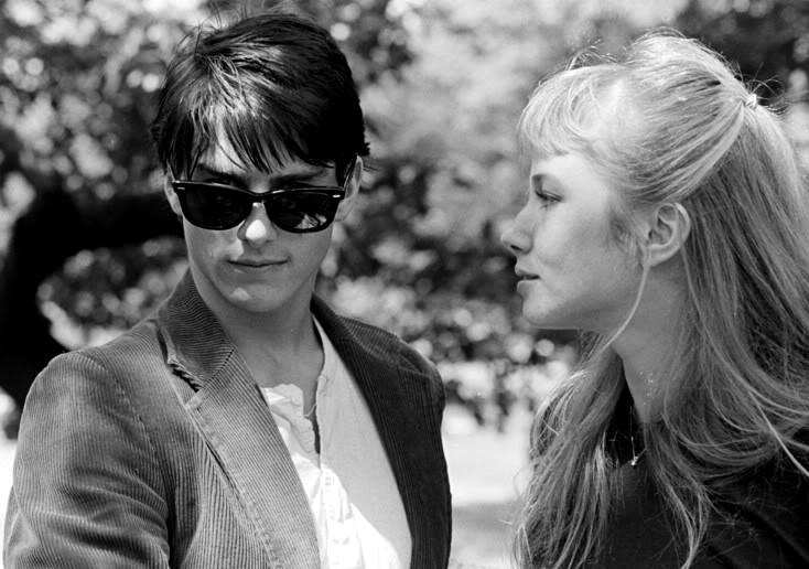 Tom Cruise con Rebecca De Mornay in Risky Business