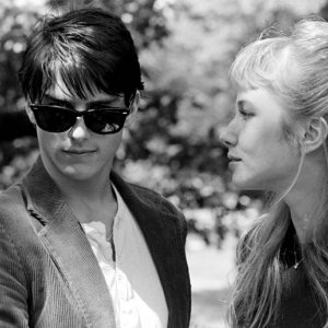 Tom Cruise in Risky Business con Rebecca DeMornay