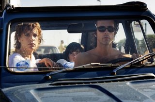 Anni felici: Kim Rossi Stuart e Micaela Ramazzotti in una momento del film