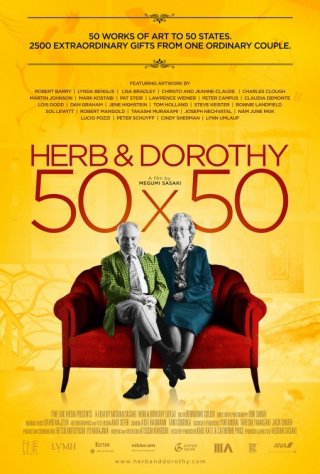 Herb & Dorothy 50X50: la locandina del film