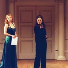 Faye Dunaway interpreta Maria Callas a teatro. Con lei, l'attrice Suzan Hanson