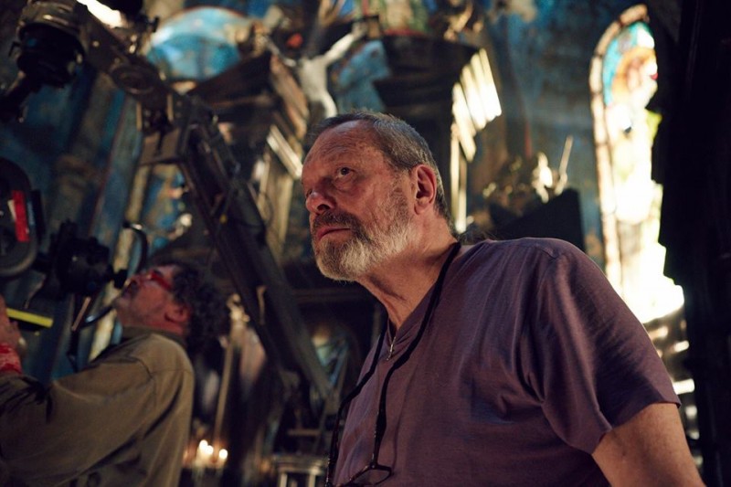 The Zero Theorem: il regista Terry Gilliam sul set del film