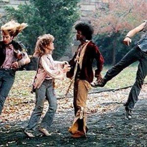 Una scena del film Hair