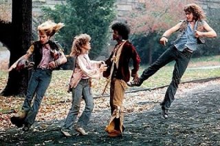 Una scena del film Hair