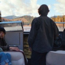 Night Moves: Jesse Eisenberg in una scena del film con Dakota Fanning e Peter Sarsgaard