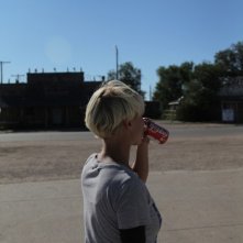 Pine Ridge: la regista del film Anna Eborn sul set