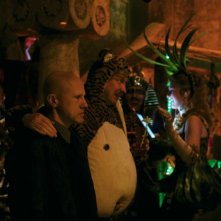 The Zero Theorem: Christoph Waltz con David Thewlis in un'immagine del film