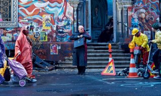 The Zero Theorem: Christoph Waltz in una scena