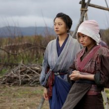 Unforgiven: Eiko Koike in una scena del film western con Shioni Kutsuna