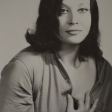 Un ritratto in bianco e nero di Olimpia Cavalli