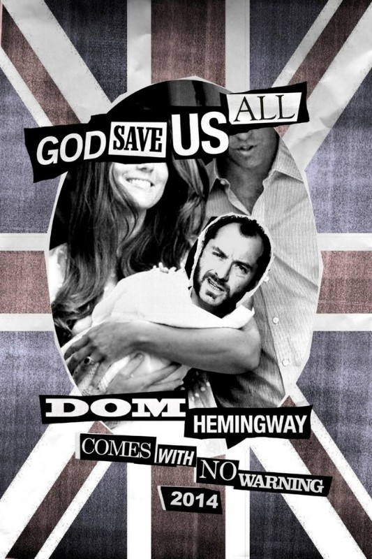 Dom Hemingway Un Teaser Poster In Bianco E Nero 283207