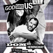 Dom Hemingway: un teaser poster in bianco e nero