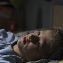 La prima neve: Matteo Marchel in una scena tratta dal film