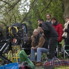 Still Life: il regista Uberto Pasolini sul set
