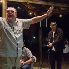 The Sacrament: Joe Swanberg in un'immagine dal set