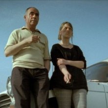 Alienation: Christos Stergioglou in una scena del film insieme a Mariana Zhikich