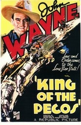 Il re dei pecos: la locandina del film