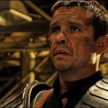 Matt Nable in una scena di Riddick