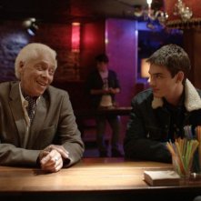Gerontophilia: Walter Borden insieme con Pier Gabriel Lajoie in una scena del film