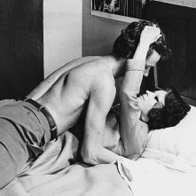 Silvana Mangano e Terence Stamp in una sequenza di Teorema di Pier Paolo Pasolini