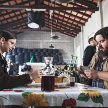 Zoran, il mio nipote scemo: Giuseppe Battiston con Rok Presnikar in una scena