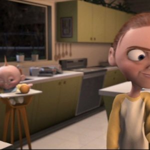 Jack-Jack Attack: una scena del corto Pixar